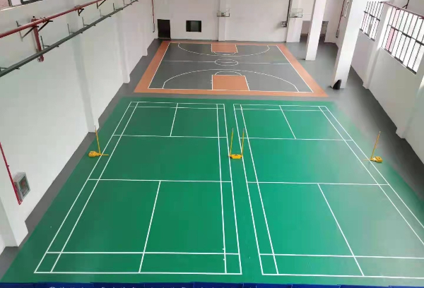 pvc運(yùn)動(dòng)地板案例